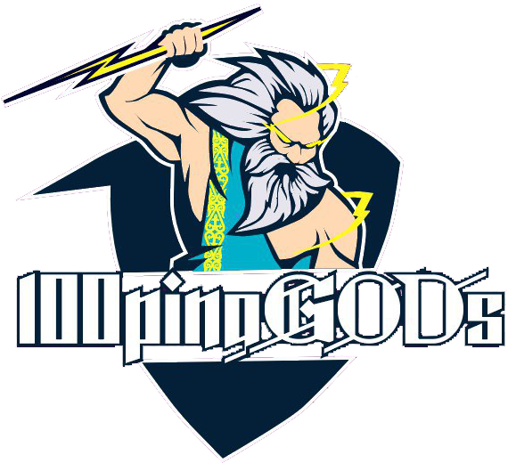100PingGods logo